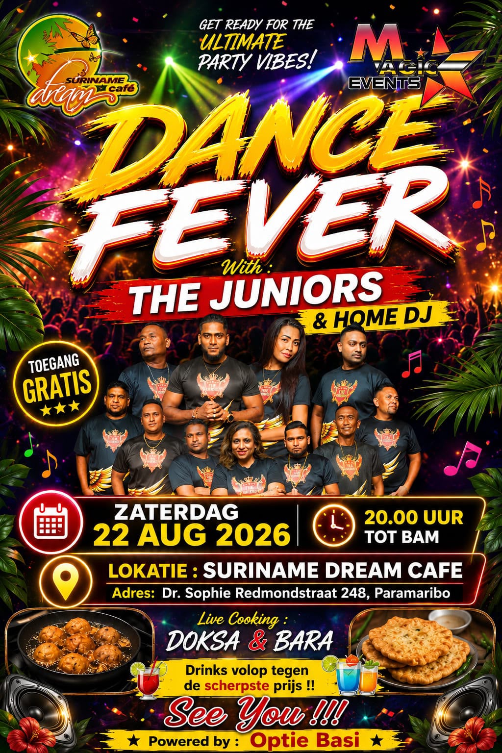 dance fever dream café 22aug