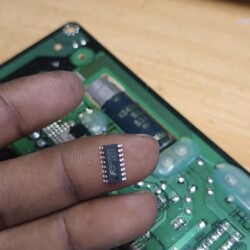 Power supply chip vervangen